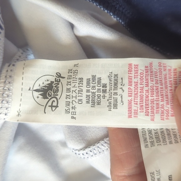 Walt Disney World Vault Collection 50 Patriotic Colonial Mickey Leggings Size 2X - Picture 7 of 9